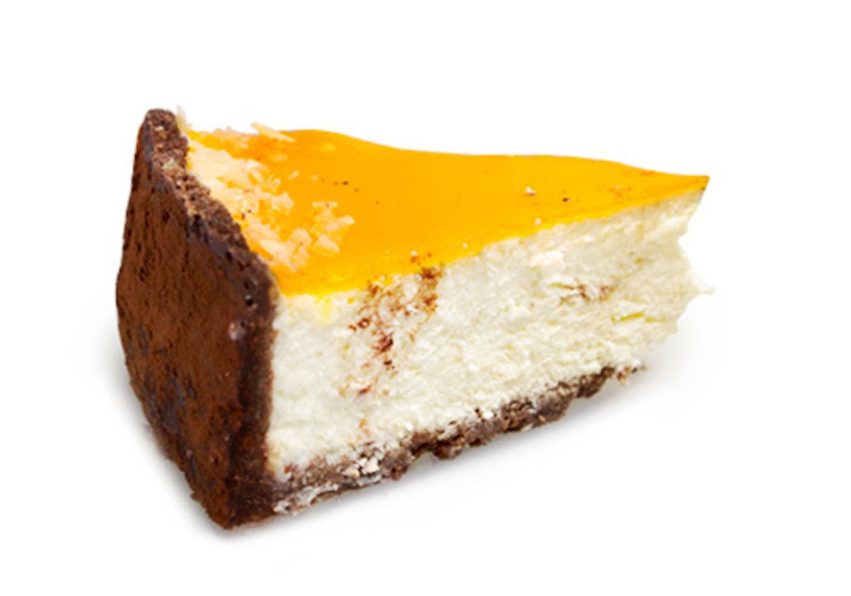 Торт чизкейк манго-маракуйя, 330г
