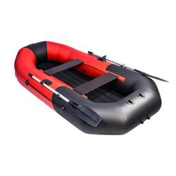 Лодка ПВХ Таймень NX 270 НД "Комби" красный/черный