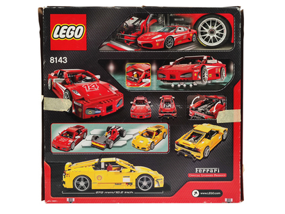 Конструктор LEGO 8143 Феррари F430 Вызов 1:17
