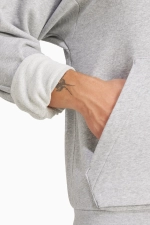 Кофта adidas Essentials Feelcozy Fleece - серый