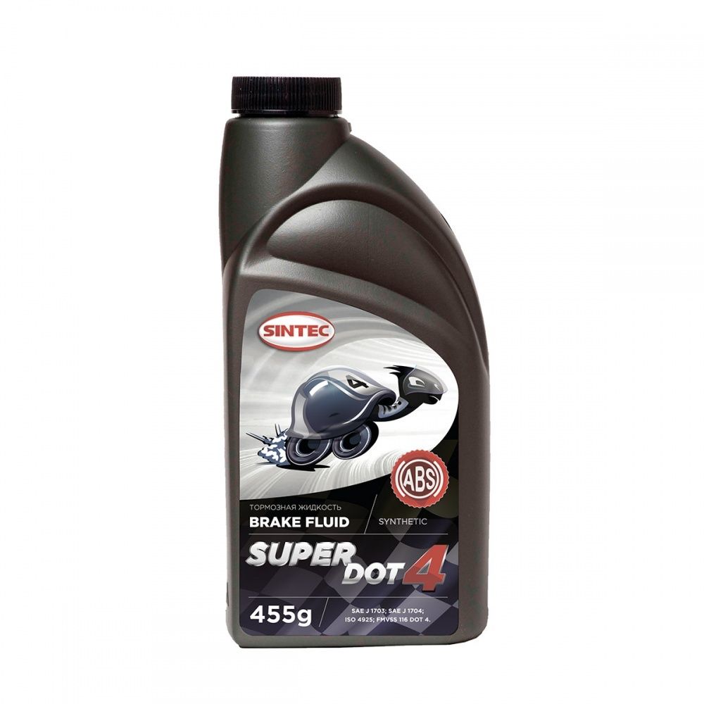 Тормозная жидкость Super DOT4 455гр Синтек