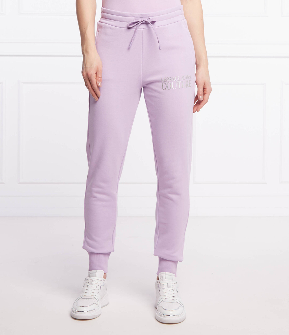 спортивные штаны Versace Jeans Couture - лавандовый(72HAAT01CF01T)