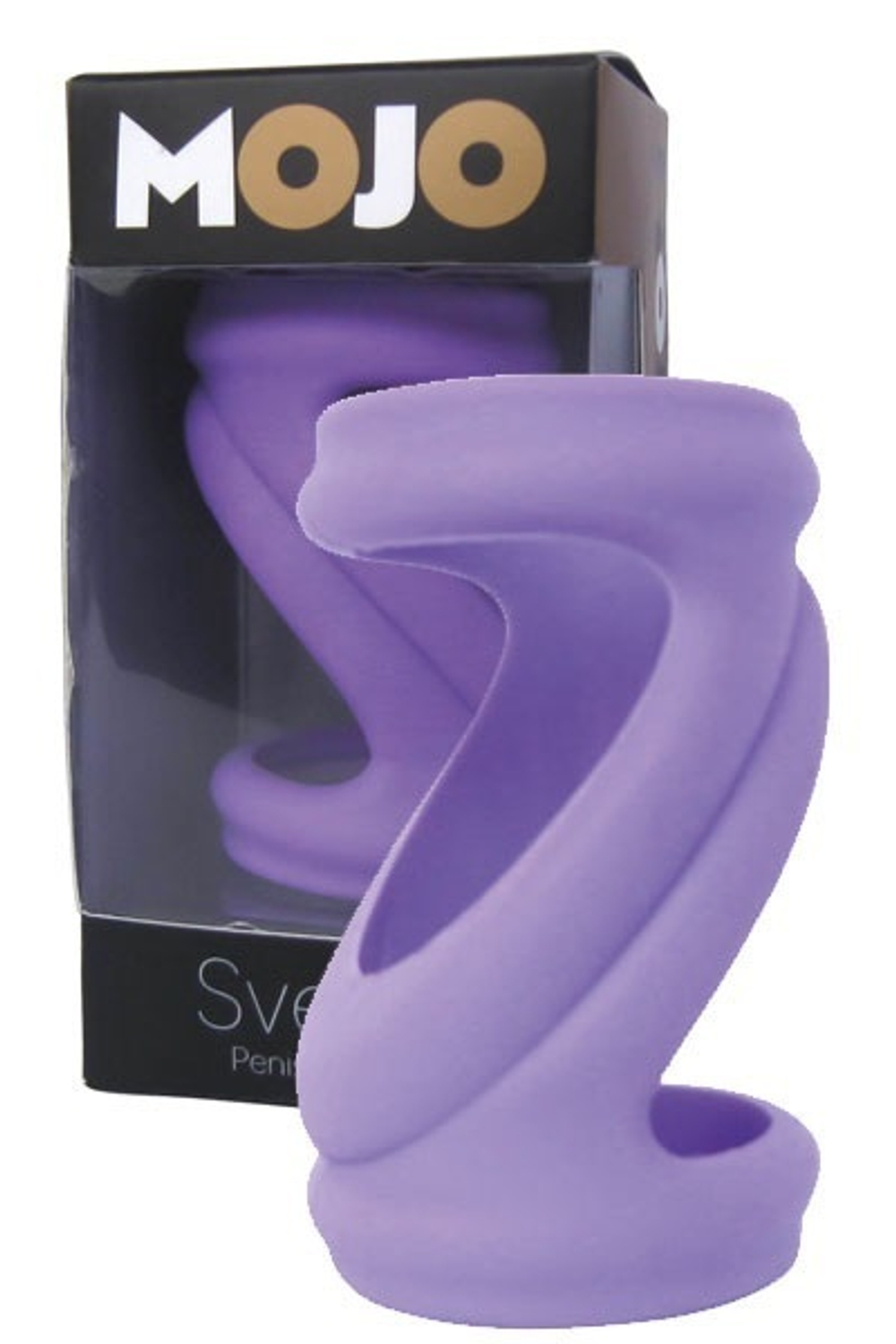 Сиреневая силиконовая насадка-эректор