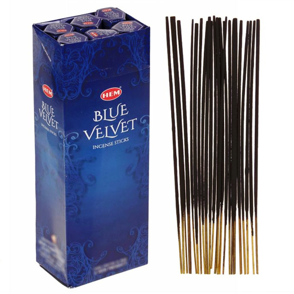 ароматические палочки Голубой Бархат ХЕМ (Blue Velvet HEM)