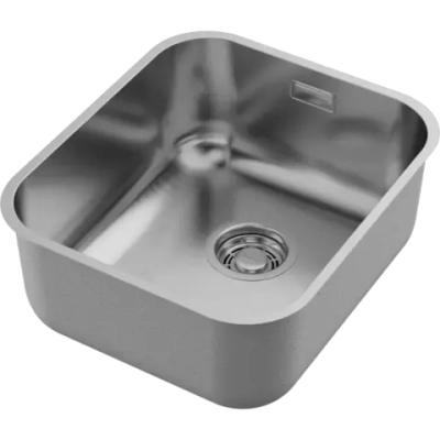 Кухонная мойка Omoikiri Omi 38-U/I-IN нерж. сталь/нержавеющая сталь