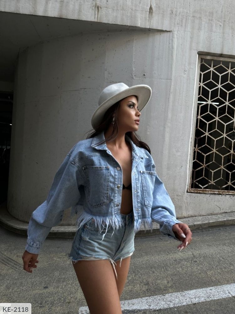 Джинсовка KE-2118 Фабрика Моды