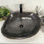 Раковина из речного камня RS-65035 62*51*16 0858