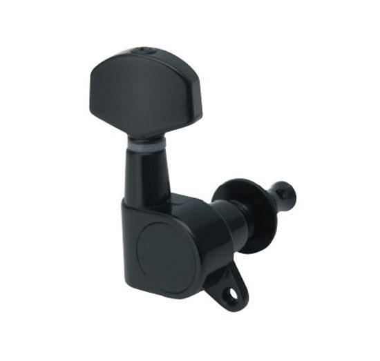 J-02-6L-BK Колки для гитары 6л, черные, Paxphil