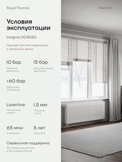 Дизайн-радиатор Royal Thermo Insignia