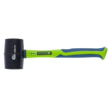 Киянка резиновая, 680г., черная резина, фибергласовая рукоятка Сибртех 11165