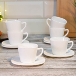 Кофейный набор 12 предметов 100мл WHITE SP85/P45