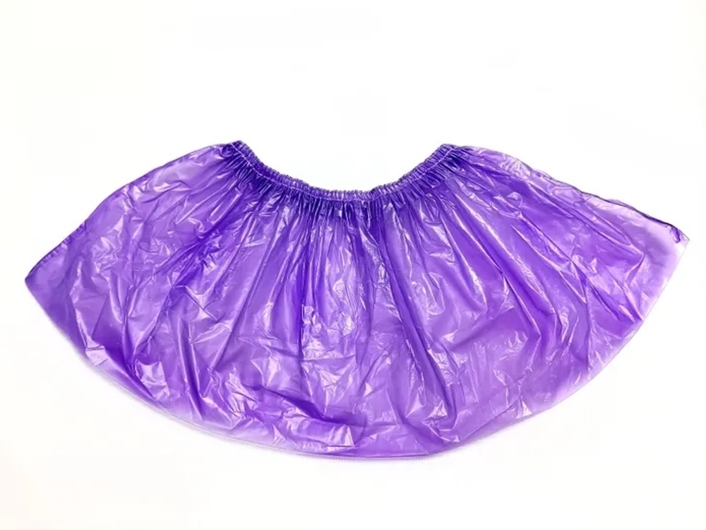 Бахилы Мега прочные цветные (с 2-ой резинкой) в евроблоках (2000 шт.), 55 мкр