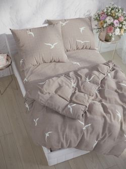 Простынь перкаль Сказка "Чайки" 200x215 см