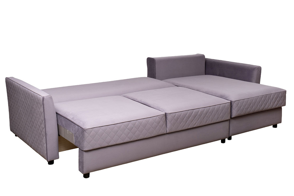 Диван трехместный с канапе Garda Decor Sorrento 290 механизм тик-так