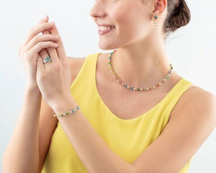 Кольцо Coeur de Lion Green-Silver 1200/40-0517 54