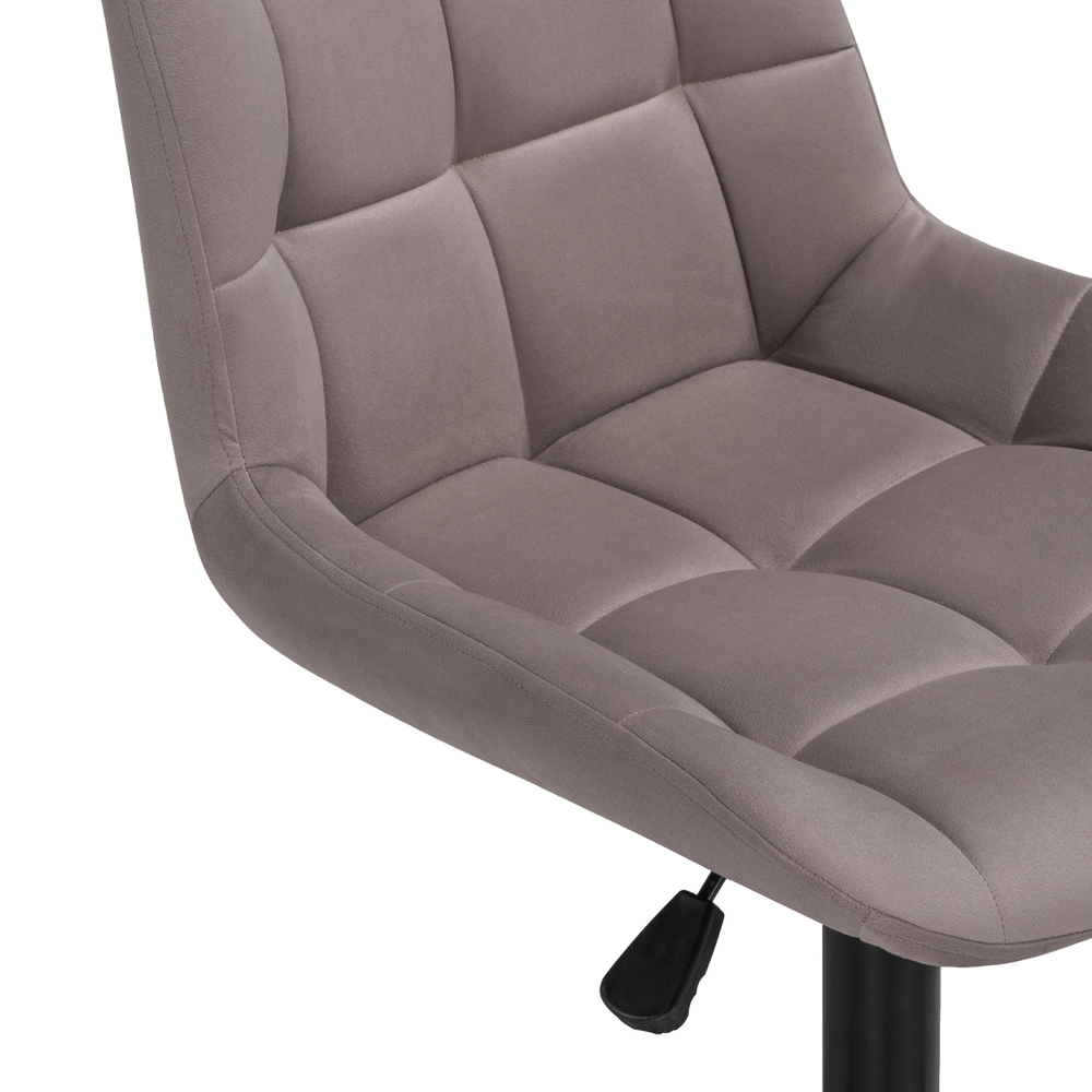 Офисное кресло Woodville Честер латте, черный, ножки черные