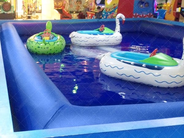 Бассейн ПВХ для водных аттракционов 9м х 9м