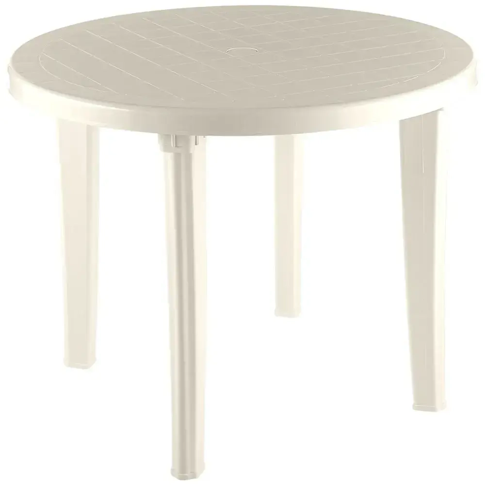 Стол круглый бежевый 950х740мм