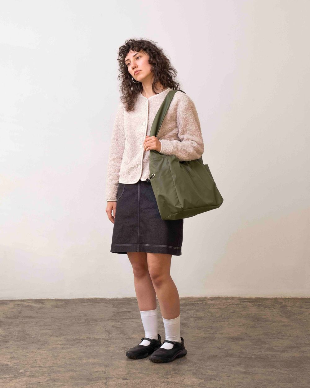 Сумка Kazyrnaya Тоут Brick хаки