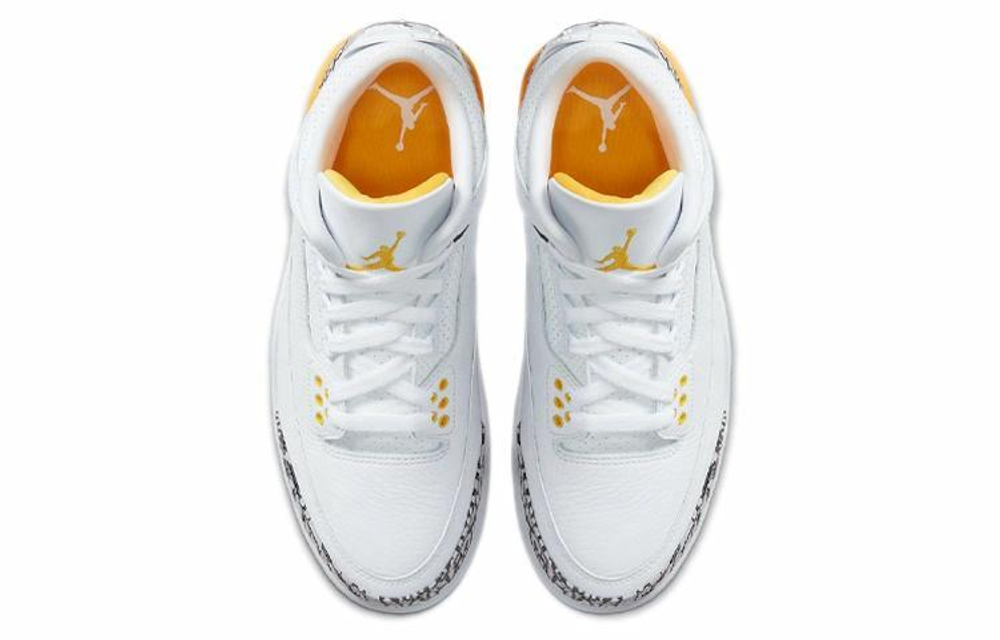 Кроссовки Jordan Air Jordan 3 Retro "Laser Orange" (Женская размерная сетка)