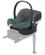 Коляска Cybex Priam IV Rosegold complete Aton B2 Steel Grey Base One 4 в 1 Leaf Green