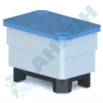 Крышка на контейнер 500 л Анион(1215x815x80см;синий) - арт.559519