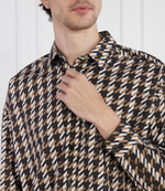 Рубашка S-DREW-C1-233 BOSS BLACK - коричневый(50497360)