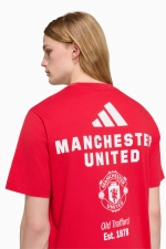 Футболка adidas Manchester United 26/27 Seasonal Graphic - красный