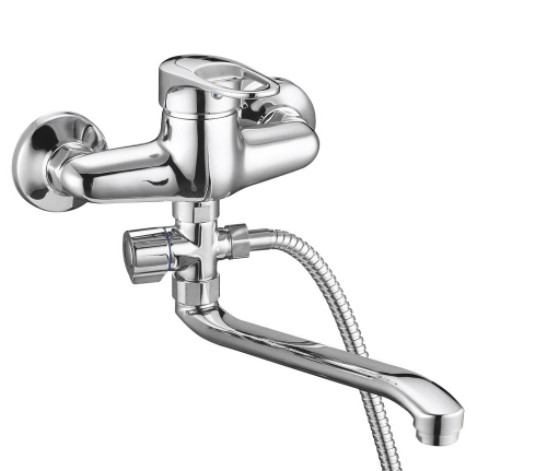 Смеситель для ванны G.Lauf, длинный излив. KLO6-C048