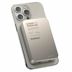 Магнитный беспроводной внешний аккумулятор Momax Q.Mag X2 Gen2 35W 20000mAh