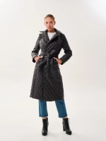 Пальто женское стеганое демисезонное