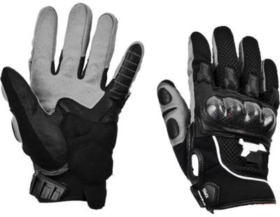 Перчатки MADBULL SUMMER S10K, чёрный