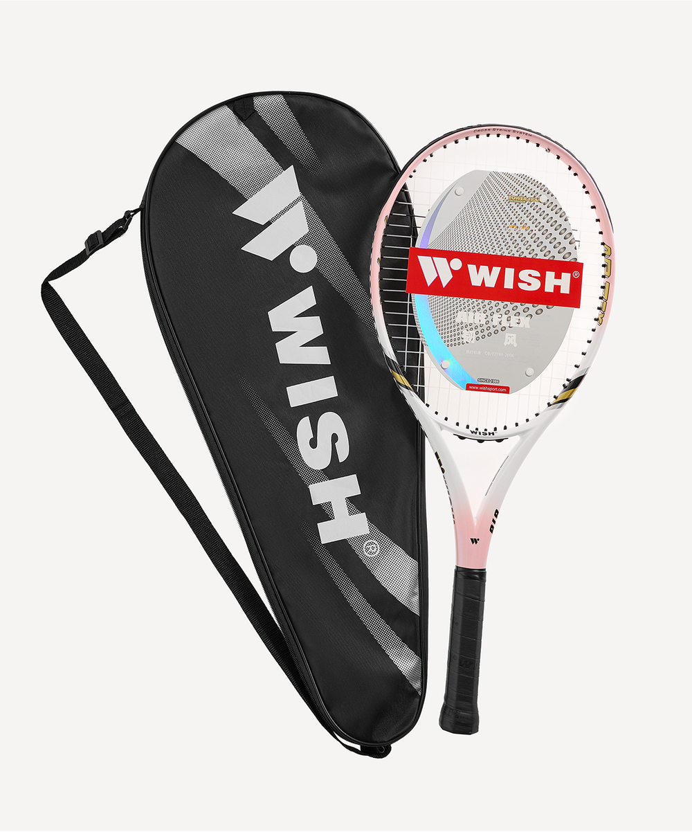 Ракетка для большого тенниса WISH Air Flex 818 26", розовый/белый