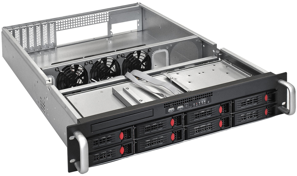 Корпус серверный 2U Exegate Pro 2U550-HS08