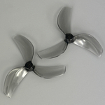 Пропеллеры Gemfan 45мм 3х лопастные под вал 1,5мм 8 штук черные (для Meteor75)