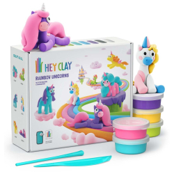 Hey Clay - Единороги пластиковая масса + аксессуары HCL15028