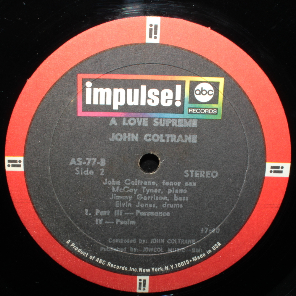 John Coltrane / A Love Supreme (LP)