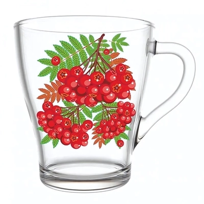 Кружка для чая 250мл. арт.1649-Д Рябинушка