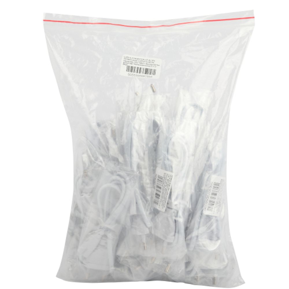 Сетевой шнур ЭРА LLED-А-CABLE-1m-W для светильников LLED-01/LLED-02/LLED-01-Х-E, длина 1 м с вилкой