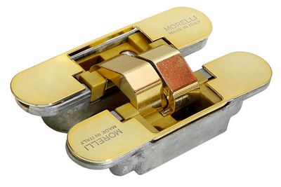 Петля скрытая MORELLI HH-4 PG золото