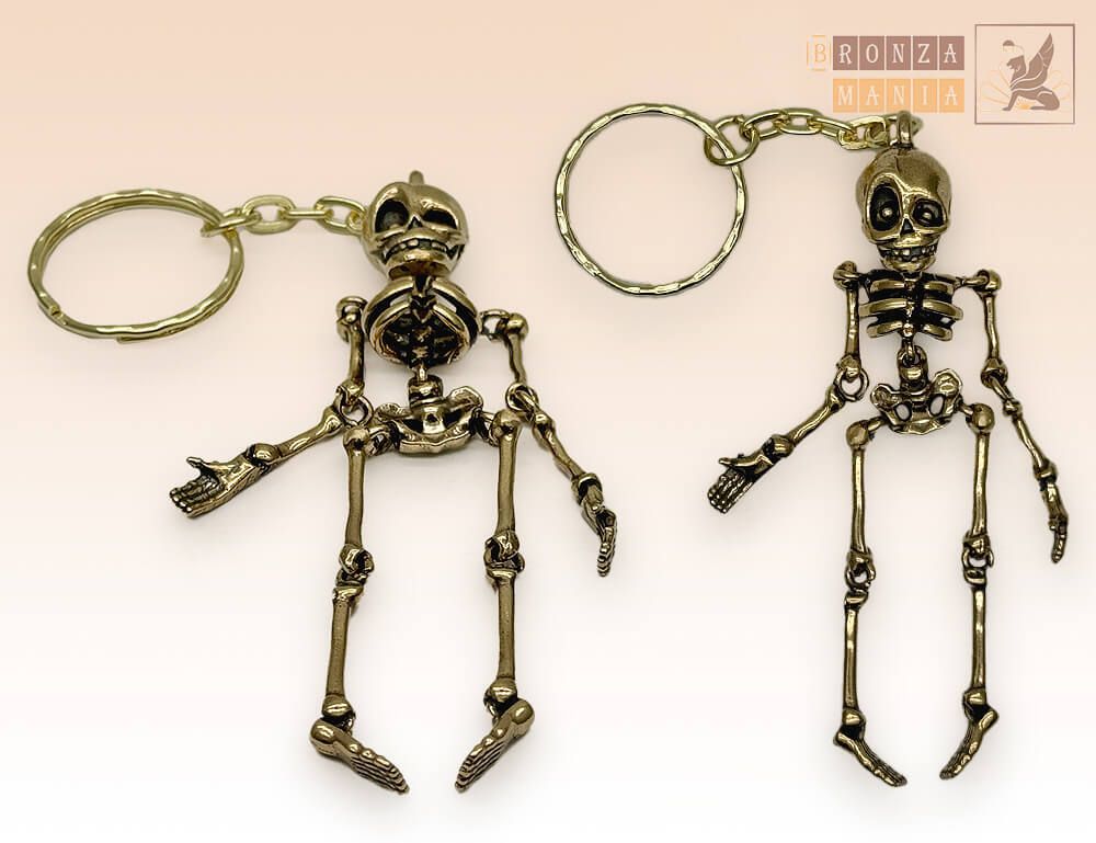 брелок Скелет человека