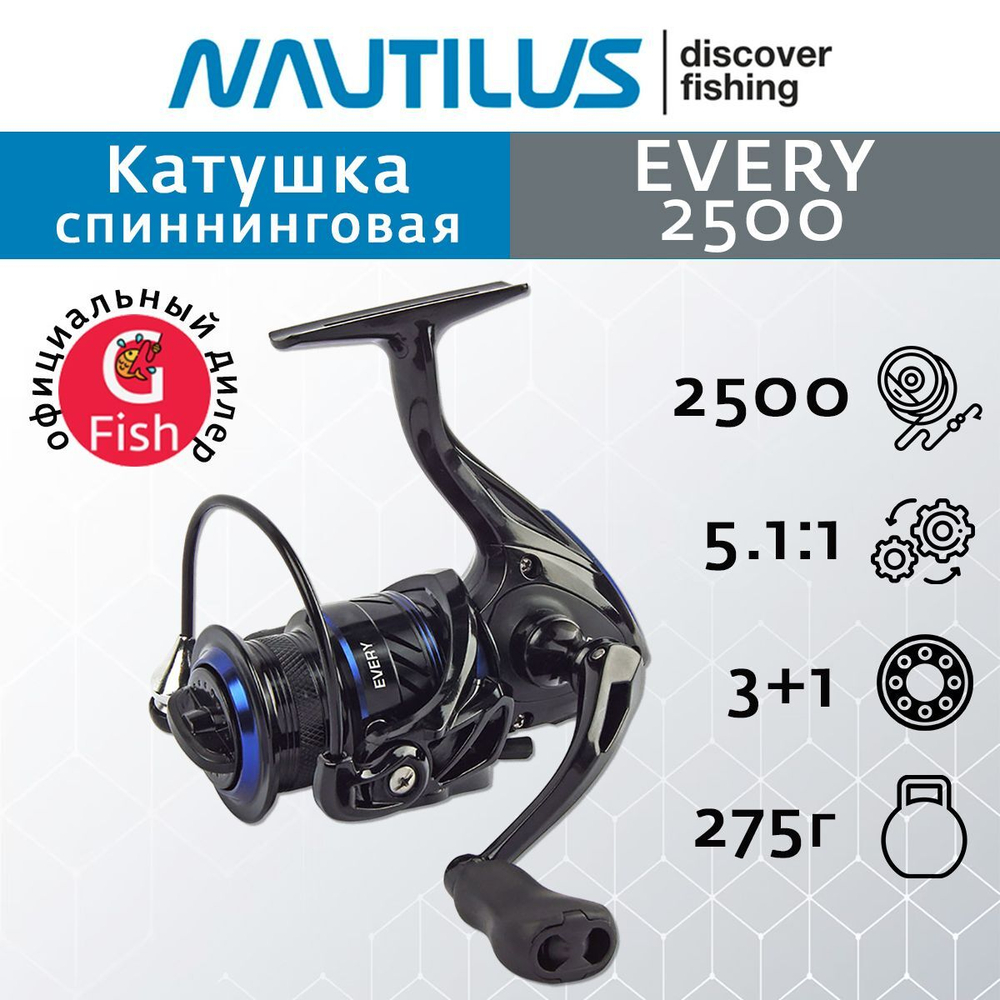 Катушка безынерционная Every 2500