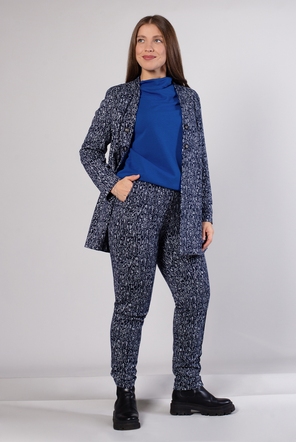 Брюки женские 4140зп, латынь #225Лав024140зп