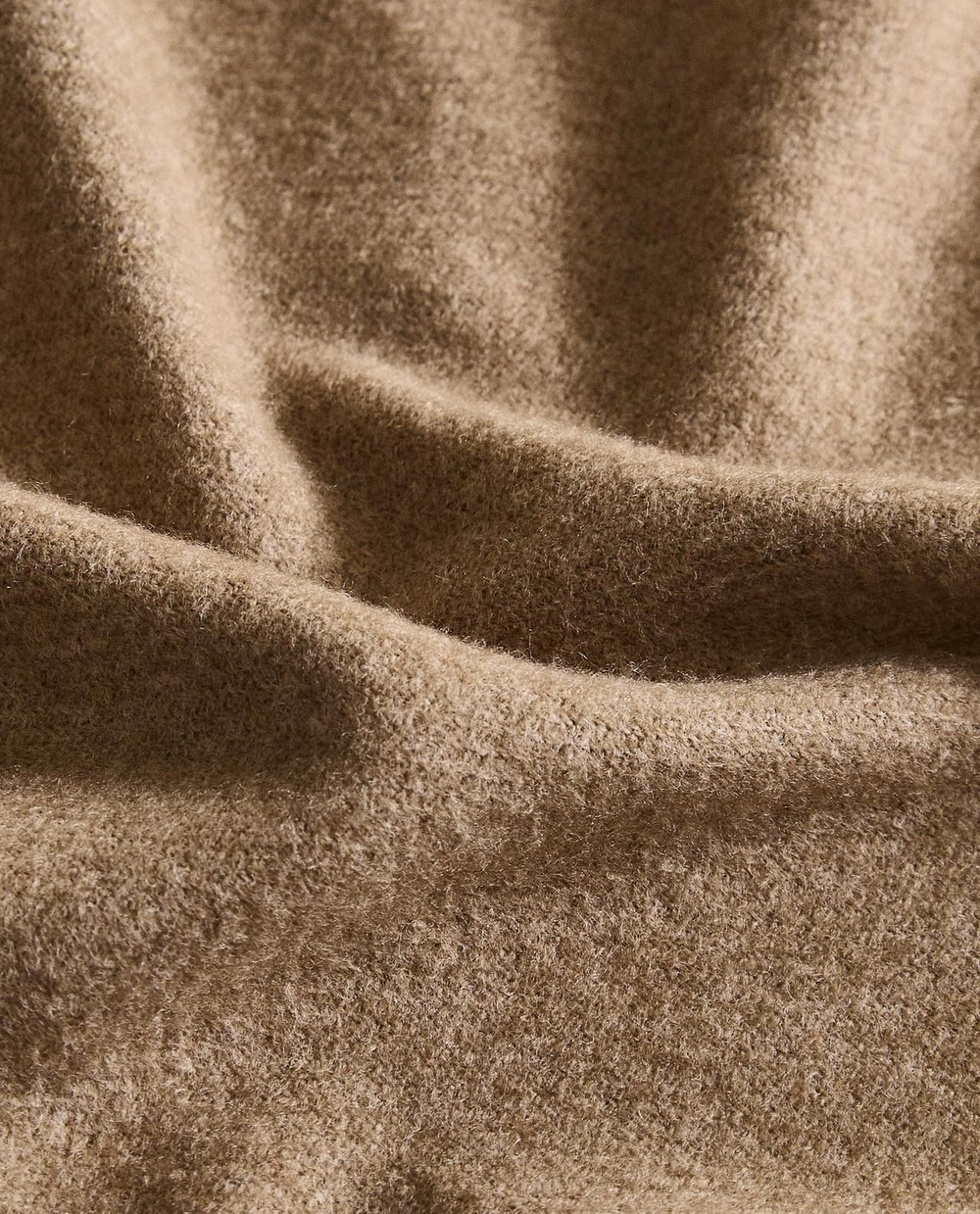 Zara Home - Декоративный плед с бахромой, бежевый, 220x240 см