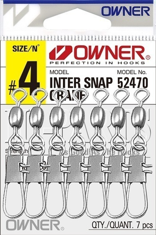 Вертлюг с карабином Owner 52470 №16