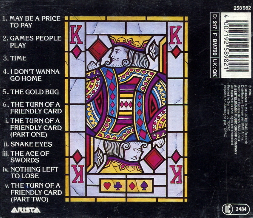 The Alan Parsons Project / The Turn Of A Friendly Card (CD)