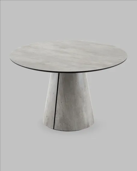 Стол Sesamo Ø120 см, HPL метрополитан