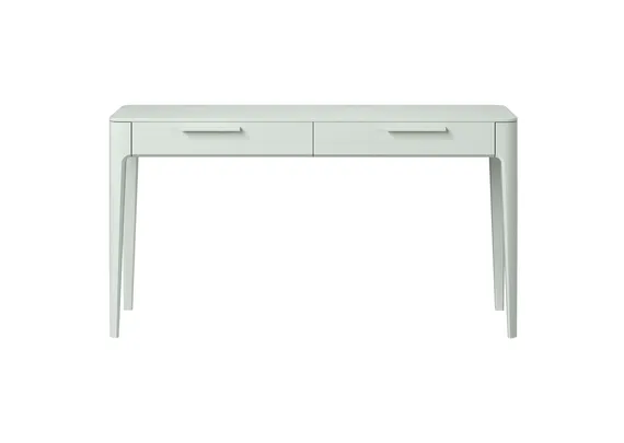 Консоль Type oak 2 ящика ширина 140 см (белый)