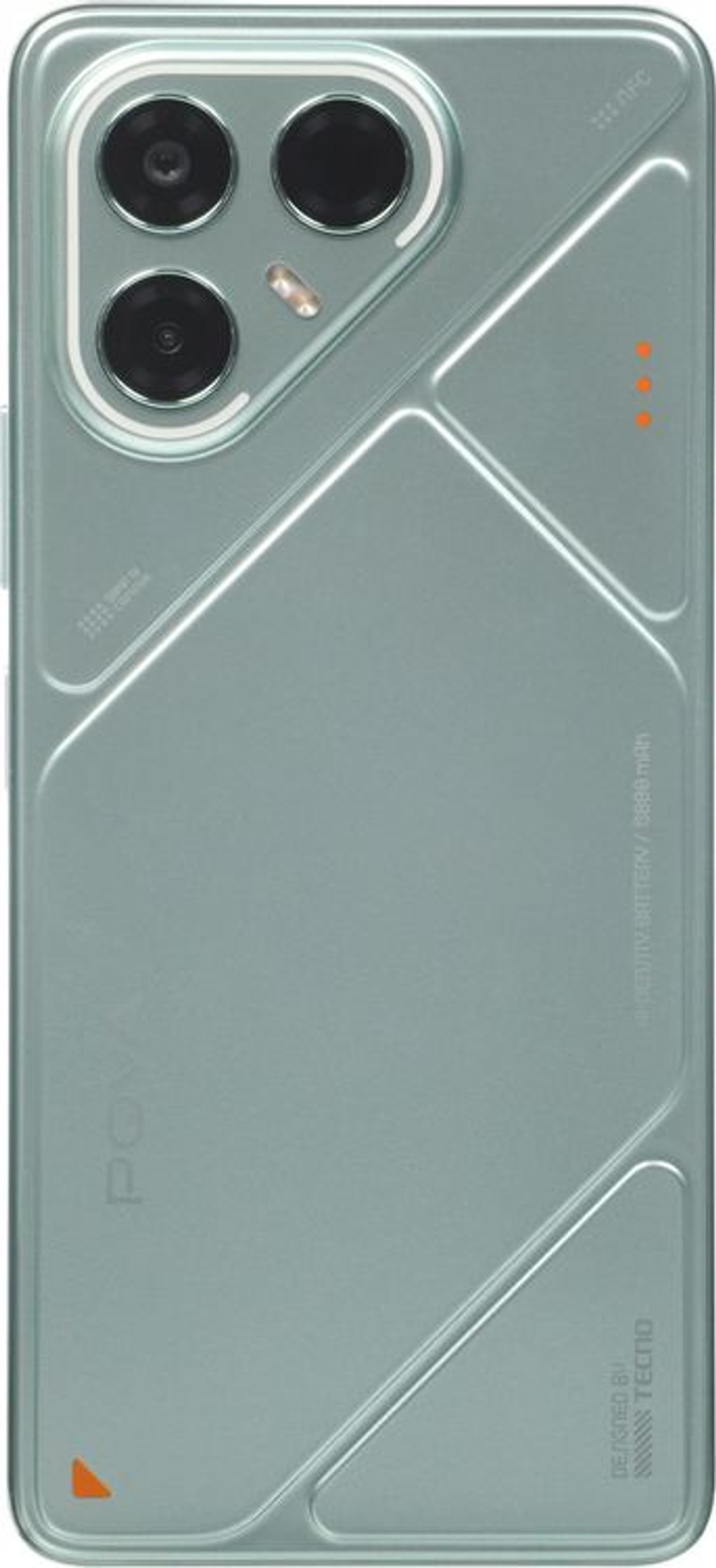 6.78" Смартфон TECNO Pova 7 5G 8/128Gb,  NFC,  IPS,  144Гц,  6000мAч,  зеленый