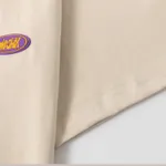 Футболка Ymkashix Ghost бежевая